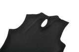 Punk Coffin Mesh Panel Top TW680