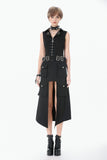 Punk Studded Lace-Up Corset Vest TW681