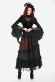 Gothic Velvet Lace High-Neck Top TW685