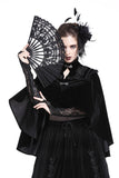 Gothic Black lace fan AFN003 - Gothlolibeauty