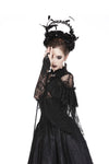 Gothic lace oversleeve with ribbon rope AGL002 - Gothlolibeauty