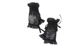 Black lolita lace gloves AGL005 - Gothlolibeauty