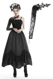 Gothic women half lace sleeves with flowers AGL006 - Gothlolibeauty