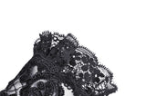 Elegant embroidery gothic gloves AGL009