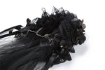 Gothic bride cross veil AHW004 - Gothlolibeauty