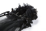 Gothic bride cross veil AHW004 - Gothlolibeauty