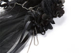 Gothic bride cross veil AHW004 - Gothlolibeauty
