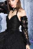 gothic lolita Crumple lace arm sleeve(price for one pair) ARW001 - Gothlolibeauty