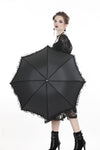 Gothic lolita telescopic umbrella AUM013 - Gothlolibeauty