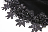 Gorgeous gothic horn sleeve velvet capelet BW049 - Gothlolibeauty