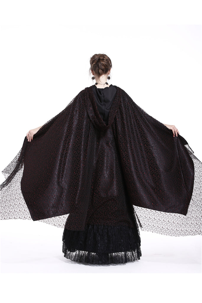 Gothic long cape gothic hooded cloak BW052 – Gothlolibeauty