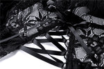 Gothic gorgeous lace hooded cape BW061 - Gothlolibeauty