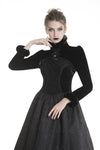 Gothic women Black fur cape  BW067 - Gothlolibeauty