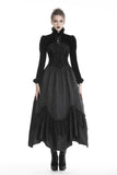 Gothic women Black fur cape  BW067 - Gothlolibeauty