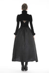 Gothic women Black fur cape  BW067 - Gothlolibeauty