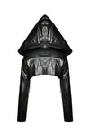 Punk PU masked cape with cap  BW075 - Gothlolibeauty