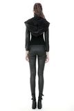 Punk PU masked cape with cap  BW075 - Gothlolibeauty