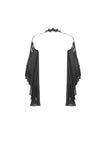 Gorgeous tulle big sleeves halter gothic cape BW080