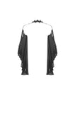 Gorgeous tulle big sleeves halter gothic cape BW080