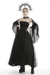 Gorgeous tulle big sleeves halter gothic cape BW080