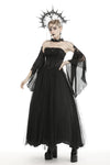 Gorgeous tulle big sleeves halter gothic cape BW080