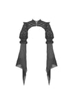 Gothic lolita shiny puff sleeve cape BW090