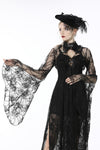 Gothic sexy lace bell sleeves cape BW093