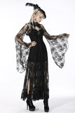 Gothic sexy lace bell sleeves cape BW093