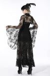 Gothic sexy lace bell sleeves cape BW093