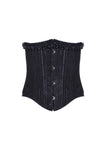 Gothic four buttons corset CW023 - Gothlolibeauty