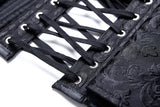 Gothic four buttons corset CW023 - Gothlolibeauty