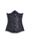 Gothic lolita five buttons corset CW024 - Gothlolibeauty