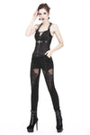 Gothic decorative pattern corset with rope on certral front design CW027 - Gothlolibeauty