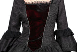 Victorian gothic dress with lace flare sleeve （not including petticoat）DW038 - Gothlolibeauty