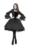 Victorian gothic dress with lace flare sleeve （not including petticoat）DW038 - Gothlolibeauty