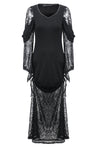 Gothic knited lace sexy dress DW155 - Gothlolibeauty