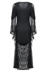 Gothic knited lace sexy dress DW155 - Gothlolibeauty