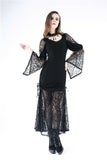 Gothic knited lace sexy dress DW155 - Gothlolibeauty