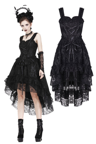 Gothic lolita lace cocktail dress (no petticoat incl.) DW198 - Gothlolibeauty