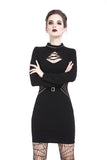 Punk ladies bandage chest slim waist bodycon DW203 - Gothlolibeauty