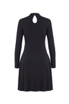 Punk cool hollow lace-up midi dress DW208 - Gothlolibeauty