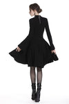 Spiderweb hearted punk dress DW237 - Gothlolibeauty