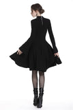 Spiderweb hearted punk dress DW237 - Gothlolibeauty