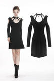 Women punk daily wear moon dress DW285 - Gothlolibeauty