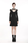 Women punk daily wear moon dress DW285 - Gothlolibeauty