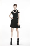 Punk sexy hollow belt dress DW307 - Gothlolibeauty