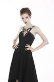 Punk metal V chest dress DW315 - Gothlolibeauty