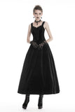 Gothic women maxi strap dress DW322 - Gothlolibeauty