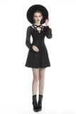 Black punk alternative star homecoming dresses DW330 - Gothlolibeauty