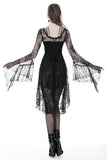 Gothic lady lacey cocktail dress DW343 - Gothlolibeauty